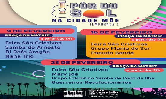 Confira a programação do Projeto Pôr do Sol na Cidade Mãe O que é