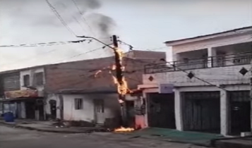 Poste Pega Fogo E Deixa Moradores Sem Energia No Bairro Lamar O O Que