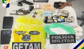 PM Prende Quatro Homens E Apreende Drogas E Armas Em Itabaiana O Que