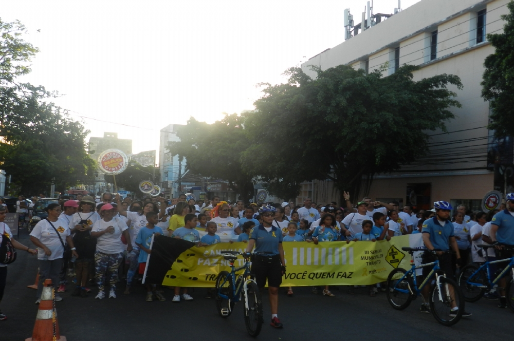 Caminhada Pela Paz No Tr Nsito Percorre Ruas De Aracaju O Que