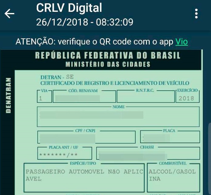 Crlv Digital Será Disponibilizado Pelo Detranse A Partir Do Dia 27 O Que é Notícia Em Sergipe 7377