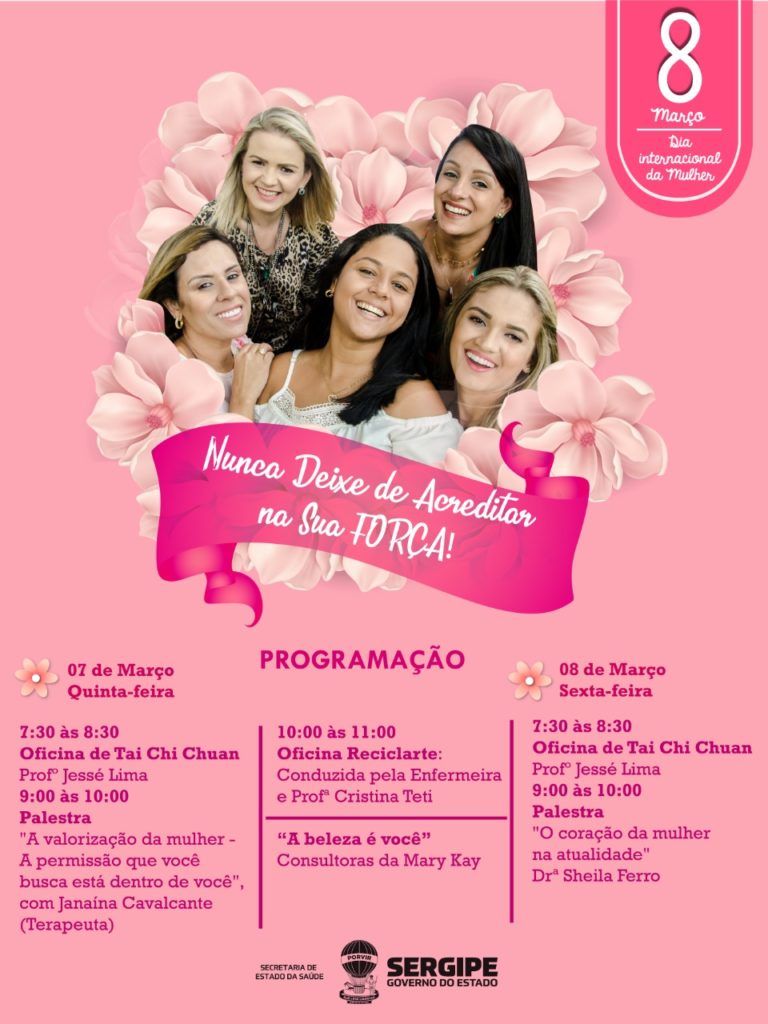 Ses Prepara Programação Em Alusão Ao Dia Internacional Da Mulher O