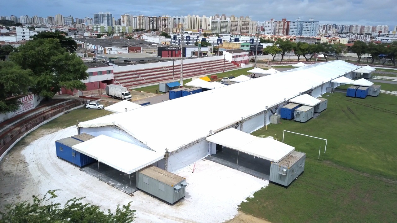Hospital de Campanha de Aracaju começa a ser desativado