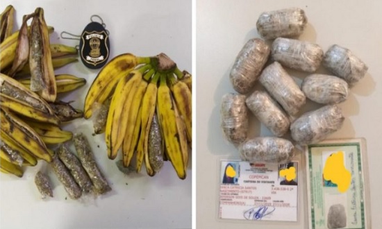 Copemcan: Mulheres tentam entregar drogas em biscoitos e banana
