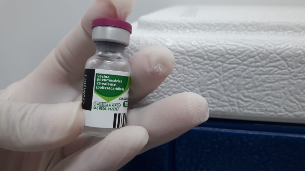 Vacina pneumo 23 continua disponível para profissionais da saúde