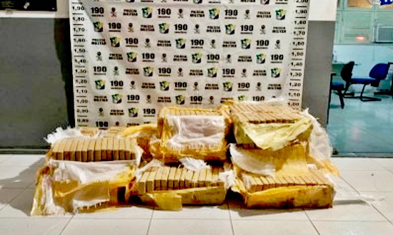 Polícia apreende cerca de 480 kg de maconha em Ribeirópolis
