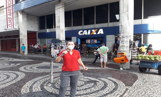 Sindicato dos Bancários realiza ato no centro nesta terça-feira, 27