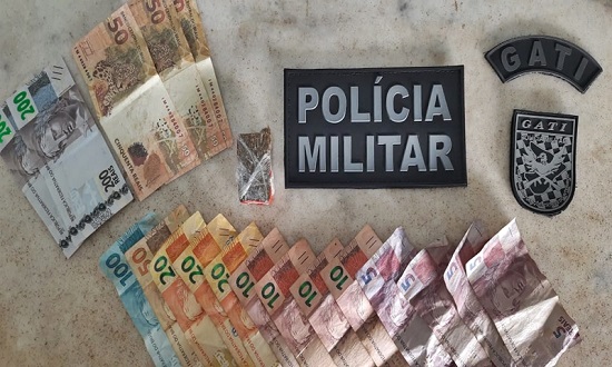 Três homens são presos com R$ 550,00 reais em notas falsas em Salgado