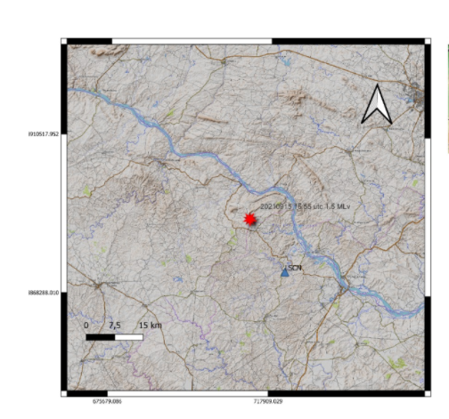 Tremor de terra é registrado no município de Gararu