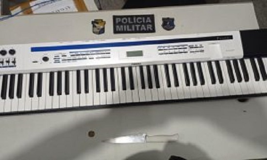 PM prende suspeito de roubar instrumento musical de igreja evangélica - Vimarsana News