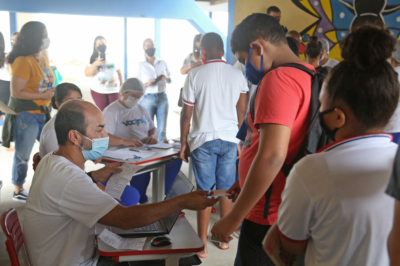 Vacinação itinerante é retomada nos bairros de Aracaju