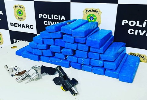 Denarc localiza 50kg de drogas em São Cristóvão