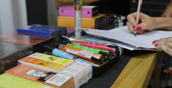 Ação contra venda de cigarros eletrônicos é deflagrada em Aracaju
