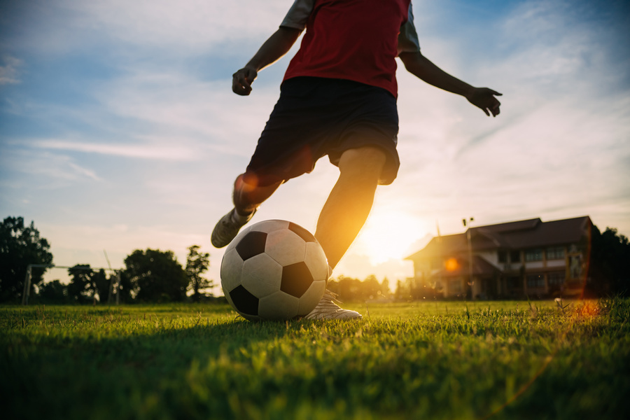 A saúde por trás do futebol