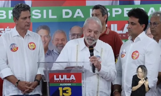 Combater a fome será minha prioridade, diz Lula em Aracaju