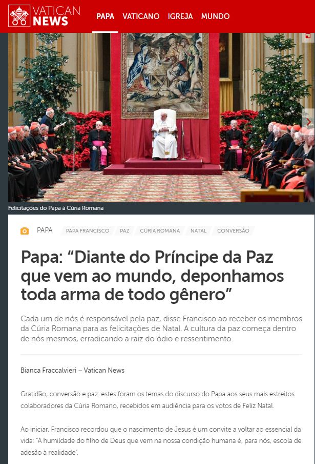 Enfim é Natal! O Natal de Paz e Esperança. 2022, ano da defenestração - O que é notícia em Sergipe Enfim é Natal! O Natal de Paz e Esperança. 2022, ano da defenestração - O que é notícia em Sergipe