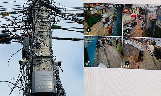 Suspeito de tráfico utilizava sistema de câmeras no centro de Aracaju