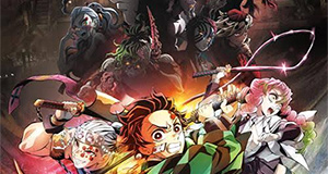 Vimos Demon Slayer: Para a Vila do Espadachim em um evento de cabine d