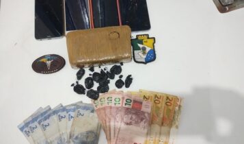 Casal é preso acusado de vender drogas em N. Sra. da Glória