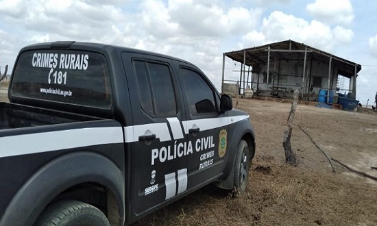 Policiais da Delegacia de Crimes Rurais prendem foragido de São Paulo