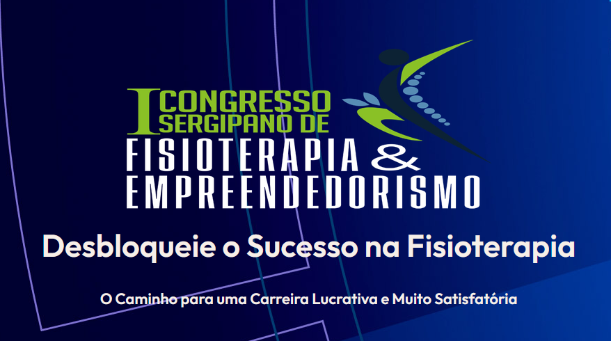 Congresso de Fisioterapia e Empreendedorismo será nos dias 10 e 11