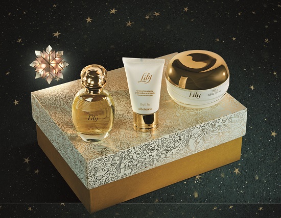 Kit Presente O Boticário L'eau de Lily Deo-Colônia + Creme