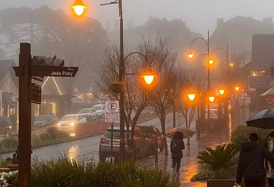Chuva em Gramado