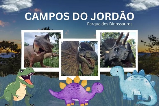 Cartaz Parque dos Dinossauros