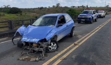 Motorista morre após ser arremessado do carro na SE-160 em Lagarto