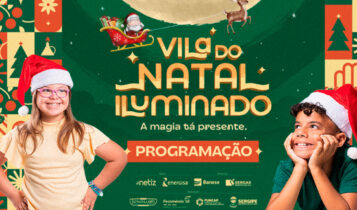 Confira a programação musical e de teatro da Vila do Natal Iluminado