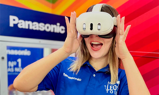 Panasonic traz a Aracaju o projeto itinerante Casa do Leo Tour