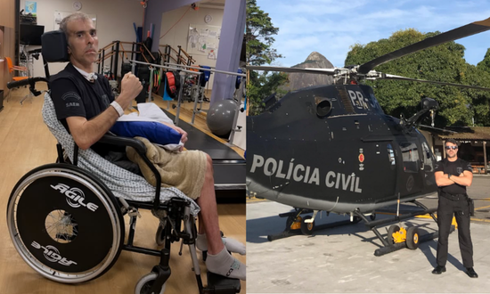Morre ex-piloto do GTA/SE baleado em operação no RJ