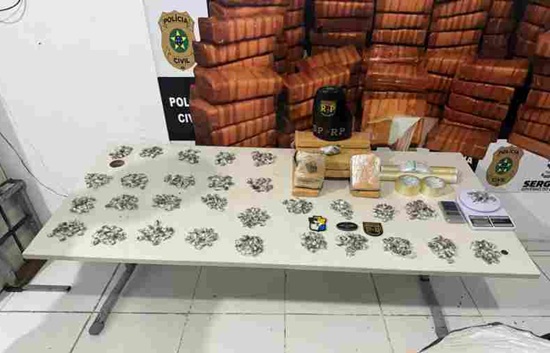 PM resgata mulher em cárcere e apreende 9kg de maconha em Aracaju