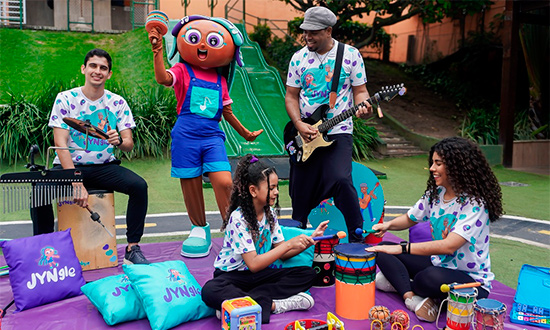 Animação infantil do grupo JYNgle estreia grátis nesta sexta em Aracaju