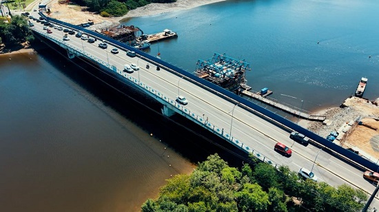 Ponte Godofredo Diniz terá interdições parciais para obras de duplicação