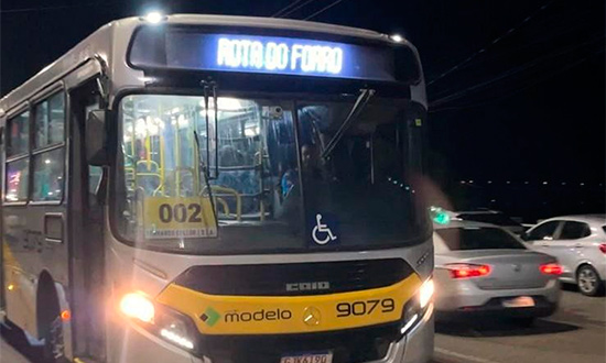 Linhas Especiais de Ônibus para o Forró Caju em Aracaju
