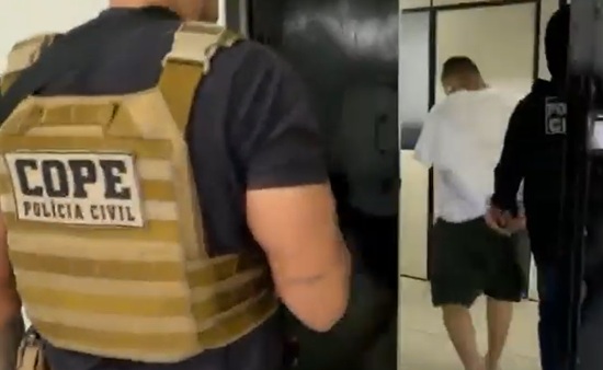 Traficante baiano com liderança prisional é preso em Aracaju
