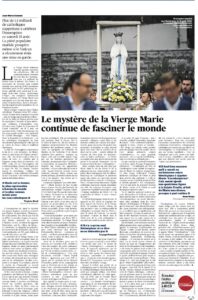 Artigo de Jean Marie Guénois no Le Figaro.