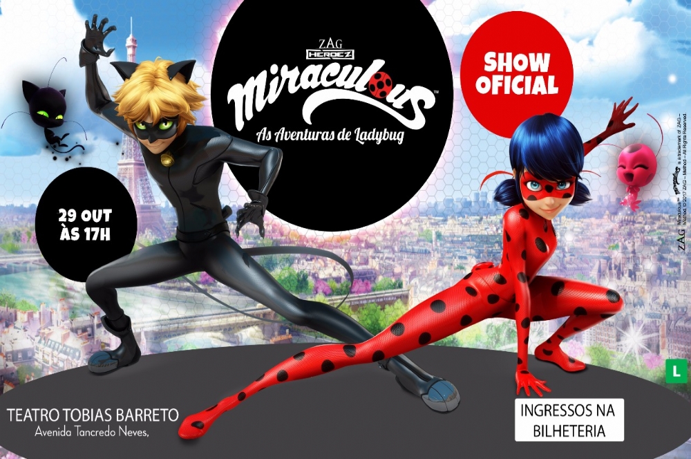 Miráculous: as aventuras de Ladybug acontece em outubro - O que é